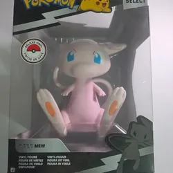 Pokemon Select Deluxe Vinyl Mew Figure – 8 Inch – Jazwares – New