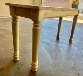 Shabby Chic Entryway or Sofa table! Solid Wood!