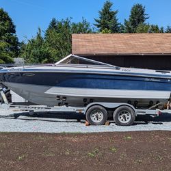 1988 21' Sun Runner Boat and Trailer For Sale 