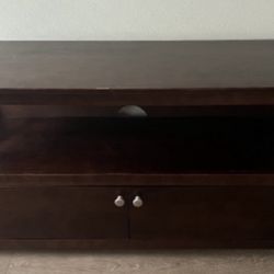 Espresso Brown Tv Stand 