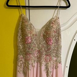 Blush Pink Dress $100