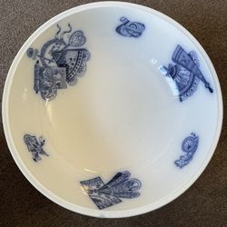 ANTIQUE BLUE BOWL