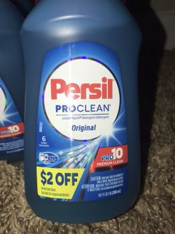 Persil laundry detergents $1.50 each