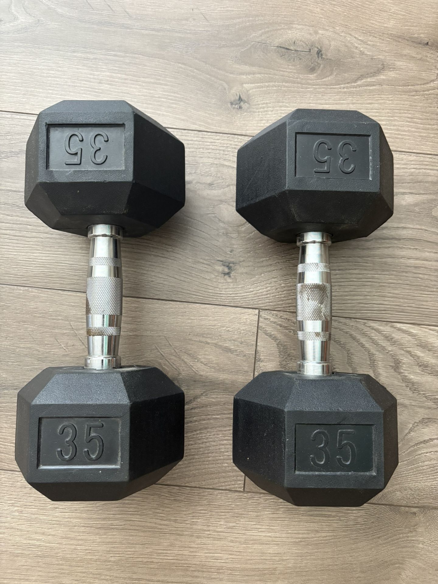 35 Lb Dumbbells