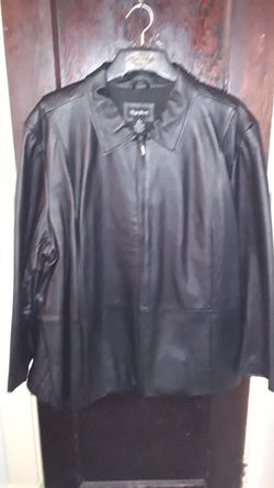 Woman's Leather Jacket Plus Size
