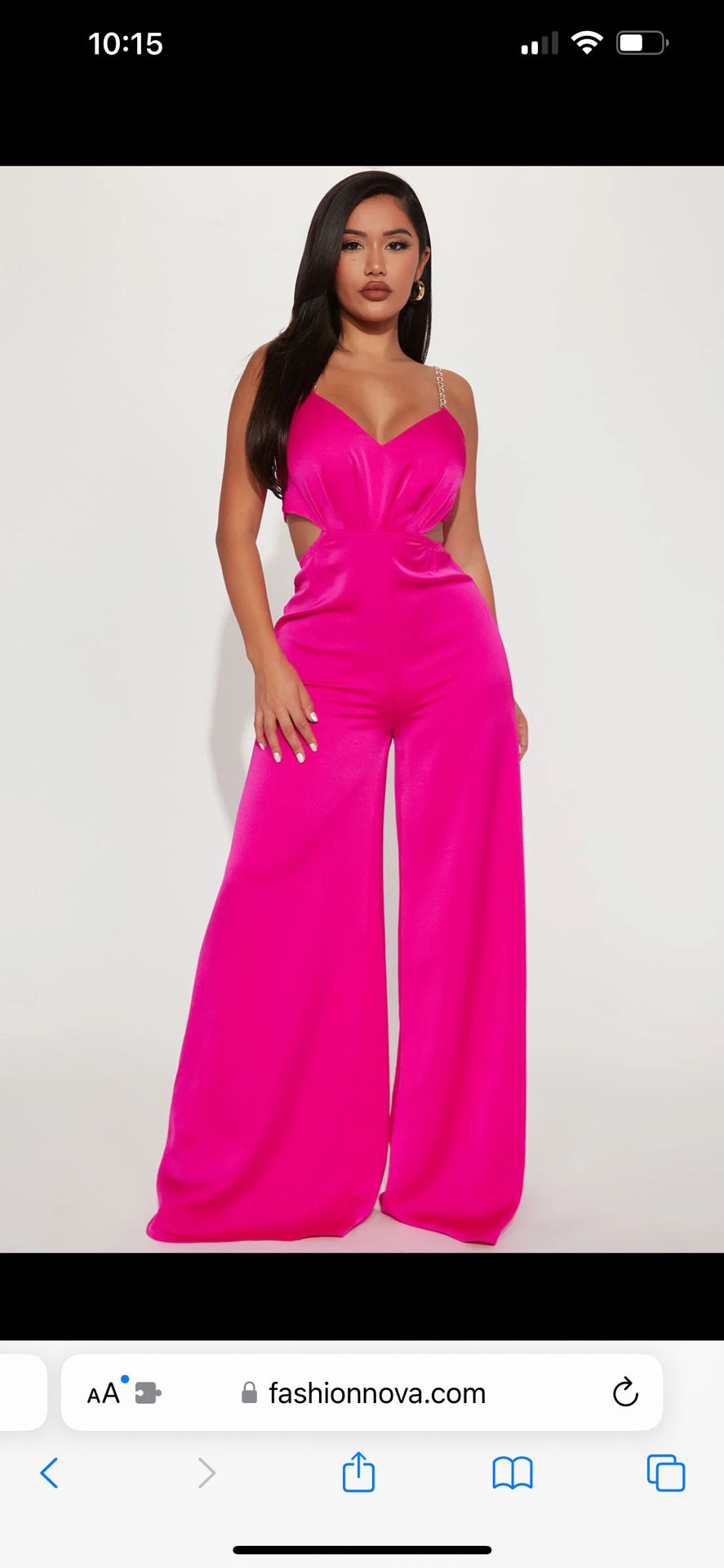 Fashion nova Jumpsuit Summer Pink Outfit 