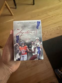 2024 Topps Signature Class Football Blaster Box
