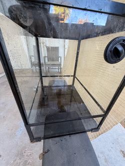 45 gallon plexi glass tank