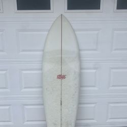 Elmore Glassed In Twin Surfboard