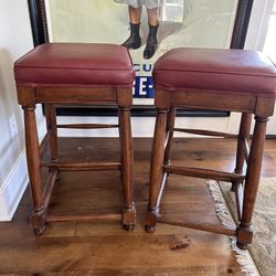 Leather Stools