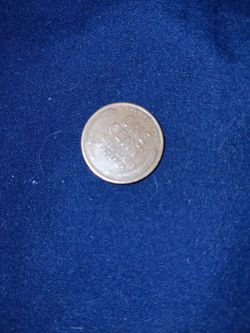 1945 Wheat Penny No Mint Mark L on Rim