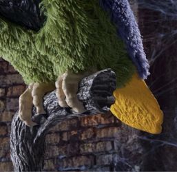 5FT Dead Water Animated LED Rotwing Parrot Animatronic Home Depot 2026