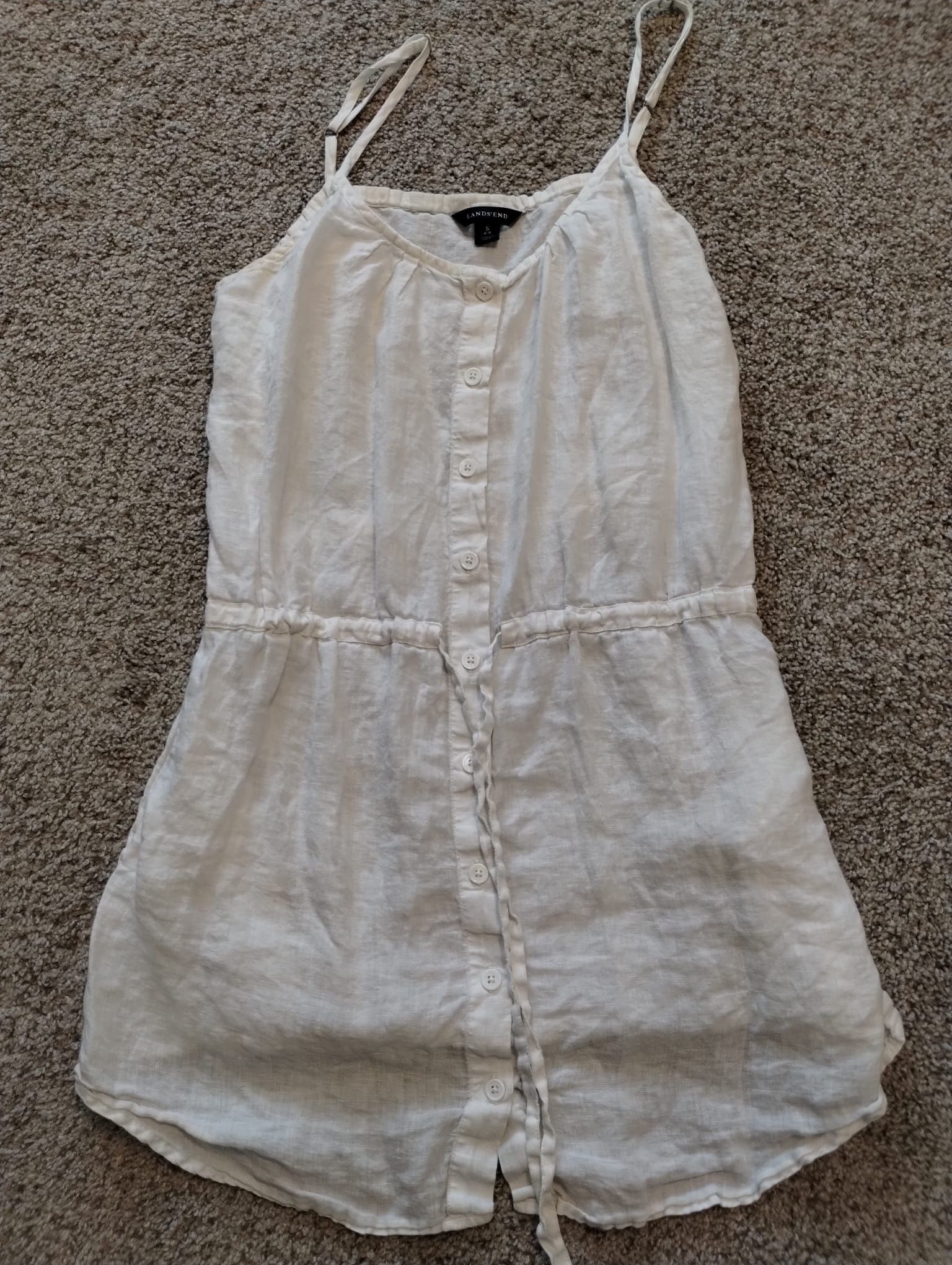 Lands end long shirt or pool cover up