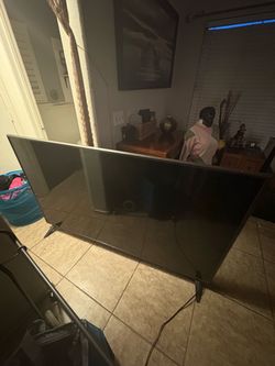 75” Flat Screen Smart TV with Stand