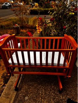 Wooden Bassinet