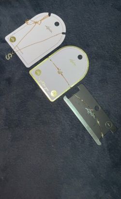 NWT Lovisa Gold Tone Jewelry Bundle - 3 Pieces (Necklace, Bracelet, Anklet)