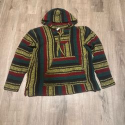 Colorful warm hoodie
