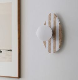 Modern Marble Stripe Wall Sconce