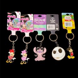 3$ Each Disney Keychain 