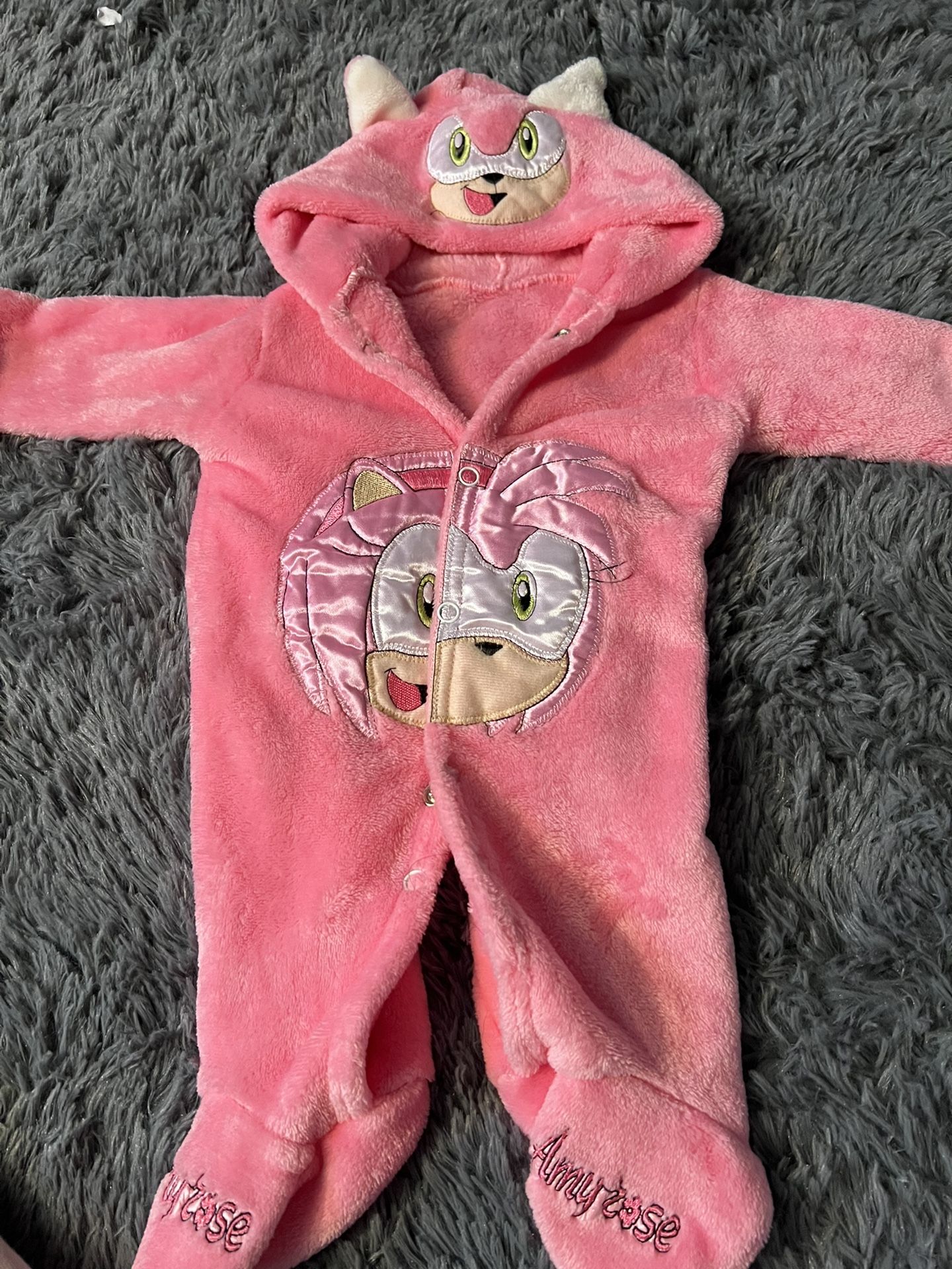 Amy Rose Baby Girl Onesie $4