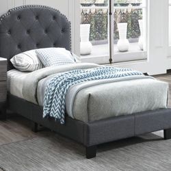 New Twin Size Bed With New Mattress 