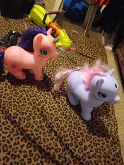 2 Jumbo MY LITTLE PONY $13 EACH