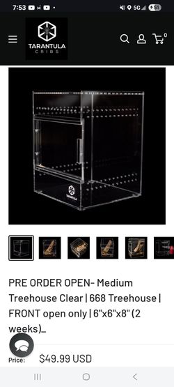 Tarantula Cribs Medium Treehouse