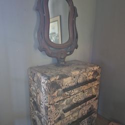 ONE OF A KIND JUNGLE VANITY/DRESSER