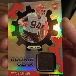 25-26 Prizm rookie gear Mason Graham rookie patch
