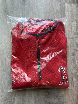 Angels Quilted Quarter Zip Sweater 