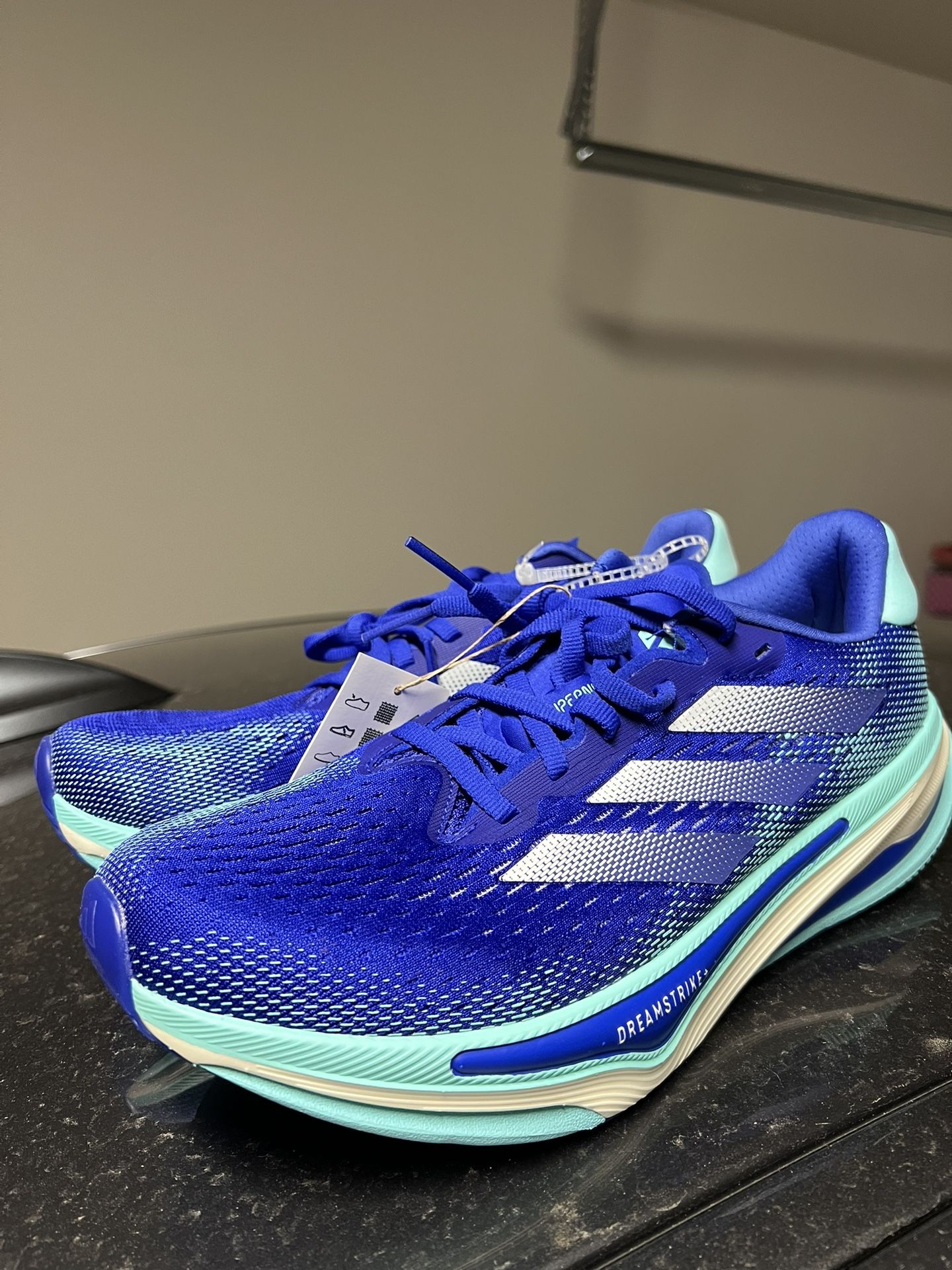 Adidas Supernova Prima Running  Mens Blue Sneakers Athletic Shoes ID3686 US11.5