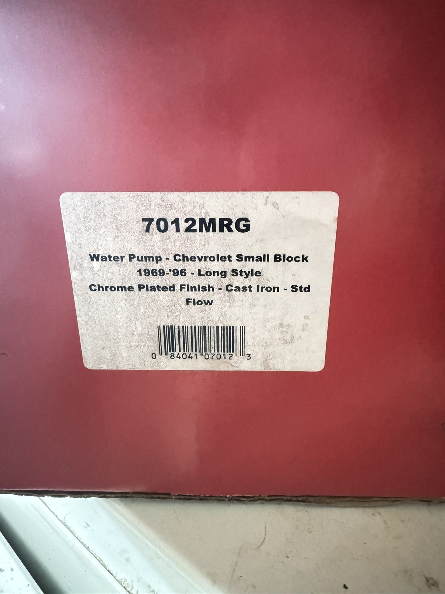 Chrome Water Pump Pulley And Bracket