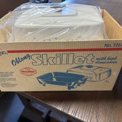 vintage West Bend Oblong Skillet