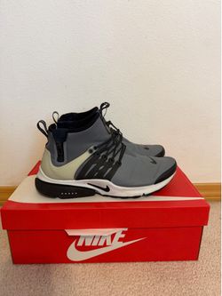 Nike Air Presto Mid Utility Cool Grey Size 10