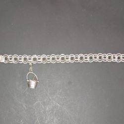 Monet Chain Bracelet With Charm