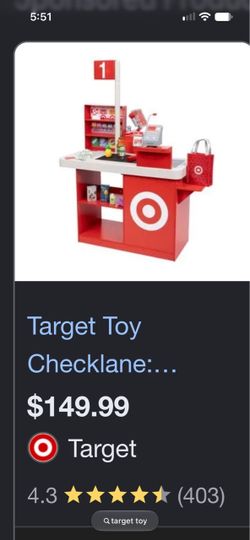 Target Toy Checklane Play Set