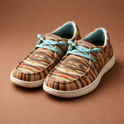 Ariat Women's Hilo Chimayo Santa Fe Mustard casual shoes. New