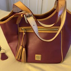 Dooney & Bourke Rose Wine Tote