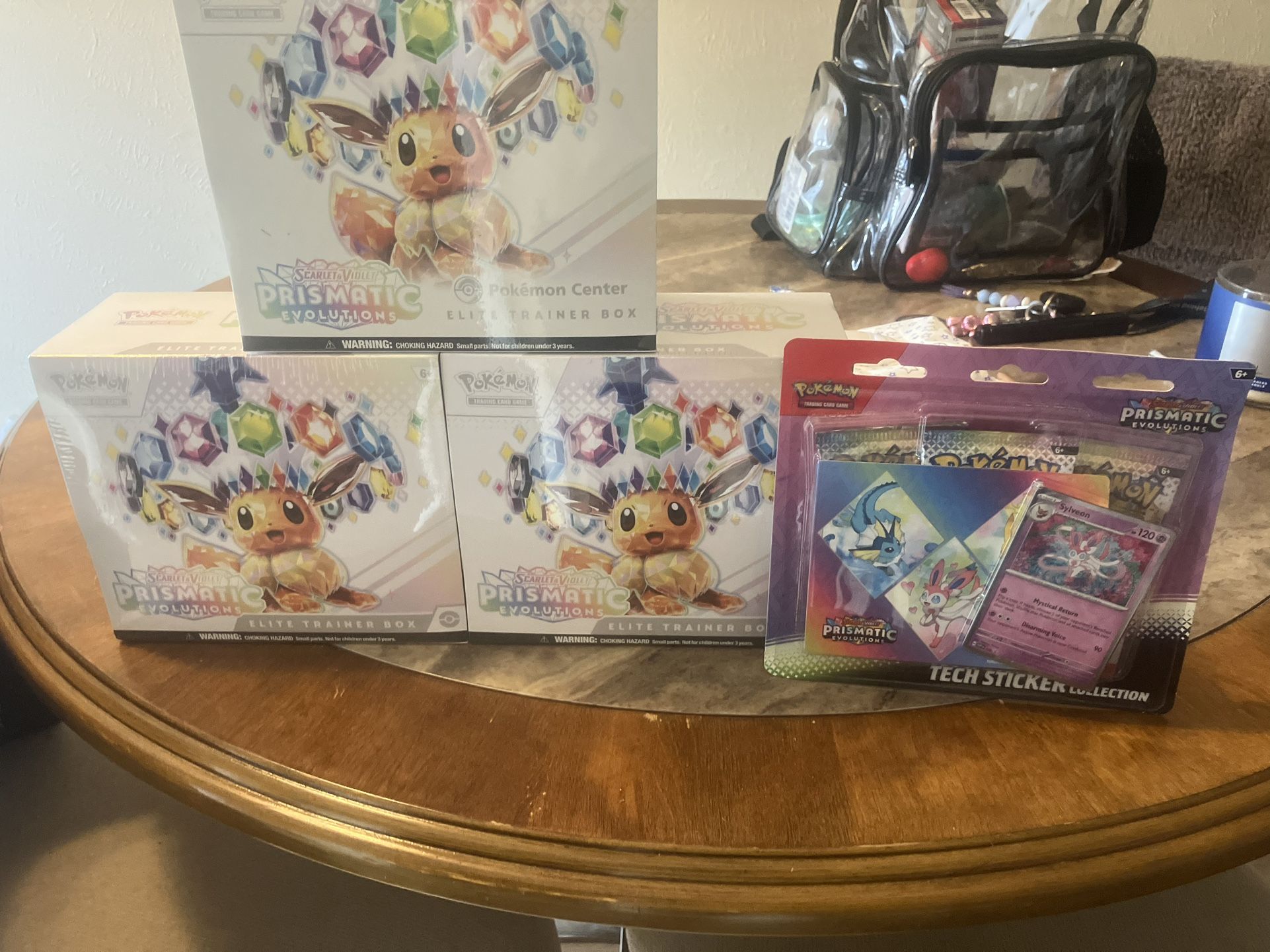 Prismatic Evolution Pokemon Center Etb