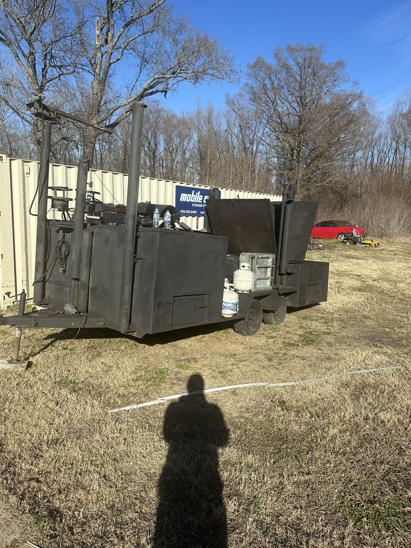 Smoker Trailer - 3 Pits