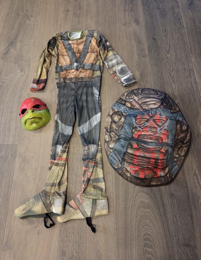 Ninja Turtle Raphael Costume Size Small