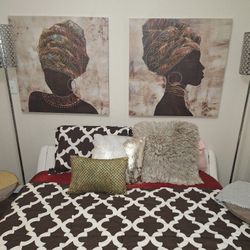 $200 Bed, Mattress, Pillows 