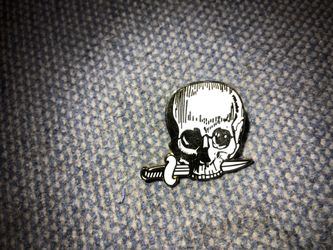 Strike Gently Enamel Pin