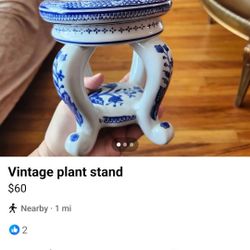Vintage Plant Stand 