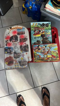 Vintage Disney Game And Puzzles