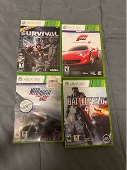 Xbox 360 games $10 each