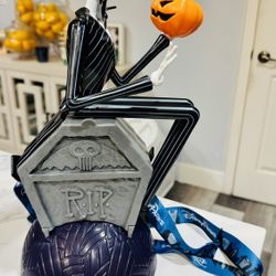 New: 2025 Disney Parks Not So Scary Halloween Jack Skellington Popcorn Bucket