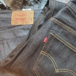 Levi's 501 Button Fly Jeans.. Brand New $65 EACH