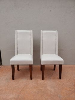 Two Dinning Chairs Set