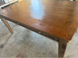 Dining table and chairs